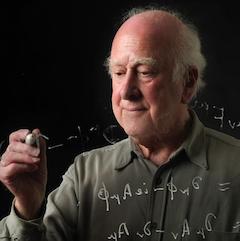 Portrait des Physikers Peter Higgs