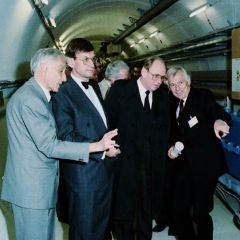 1989 Riesenhuber am CERN
