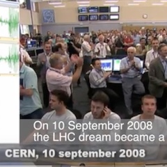 LHC Kontrollraum 10.9.2008